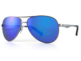 Smoke (Blue Mirror) Polarized – Gunmetal